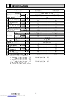 Предварительный просмотр 4 страницы Mitsubishi Electric MUZ-HJ25VA Service Manual