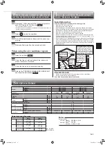 Предварительный просмотр 9 страницы Mitsubishi Electric MUZ-HJ60VA Operating Instructions Manual