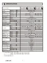 Предварительный просмотр 4 страницы Mitsubishi Electric MUZ-HM09NA Service Manual