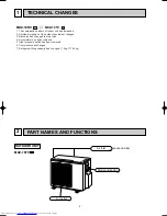 Предварительный просмотр 2 страницы Mitsubishi Electric MXZ-18TV Service Manual