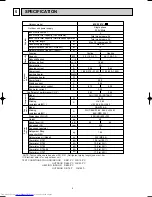 Предварительный просмотр 4 страницы Mitsubishi Electric MXZ-18TV Service Manual