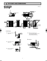 Предварительный просмотр 8 страницы Mitsubishi Electric MXZ-24UV - E1 Service Manual