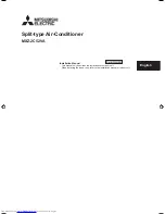 Mitsubishi Electric MXZ-2C52VA Installation Manual preview