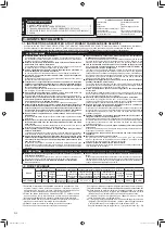 Предварительный просмотр 12 страницы Mitsubishi Electric MXZ-2DM40VA Installation Manual