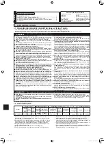 Предварительный просмотр 42 страницы Mitsubishi Electric MXZ-2DM40VA Installation Manual