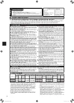 Предварительный просмотр 16 страницы Mitsubishi Electric MXZ-2E53VAHZ Installation Manual