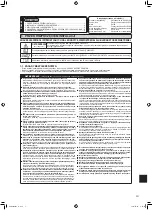 Предварительный просмотр 111 страницы Mitsubishi Electric MXZ-2F33VF Instruction Manual