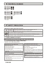 Предварительный просмотр 3 страницы Mitsubishi Electric MXZ-2HA40VF-E1 Service Manual