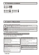 Предварительный просмотр 3 страницы Mitsubishi Electric MXZ-2HA40VF Service Manual