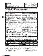 Предварительный просмотр 2 страницы Mitsubishi Electric MXZ-3C54VA Installation Manual