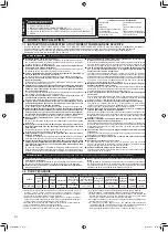 Предварительный просмотр 14 страницы Mitsubishi Electric MXZ-3DM50VA Installation Manual