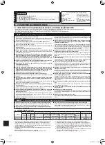 Предварительный просмотр 62 страницы Mitsubishi Electric MXZ-3DM50VA Installation Manual