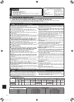 Предварительный просмотр 62 страницы Mitsubishi Electric MXZ-3E54VA Installation Manual