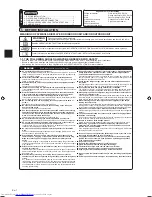 Предварительный просмотр 2 страницы Mitsubishi Electric MXZ-3F54VF Installation Manual