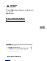 Предварительный просмотр 25 страницы Mitsubishi Electric MXZ-4B80VA Installation Manual