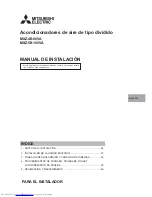 Предварительный просмотр 33 страницы Mitsubishi Electric MXZ-4B80VA Installation Manual