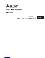 Mitsubishi Electric MXZ-4D80VA Installation Manual предпросмотр