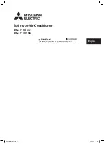 Mitsubishi Electric MXZ-4F80VGD Installation Manual preview