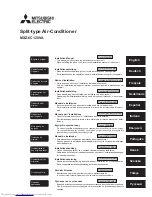 Mitsubishi Electric MXZ-6C120VA Installation Manual предпросмотр