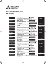 Предварительный просмотр 1 страницы Mitsubishi Electric MXZ-6D122VA2 Installation Manual