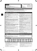 Предварительный просмотр 2 страницы Mitsubishi Electric MXZ-6D122VA2 Installation Manual