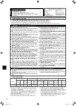 Предварительный просмотр 58 страницы Mitsubishi Electric MXZ-6D122VA2 Installation Manual