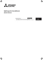 Mitsubishi Electric MXZ-6E120VAD2 Installation Manual preview