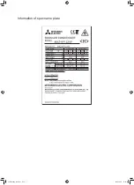 Предварительный просмотр 14 страницы Mitsubishi Electric MXZ-6F122VF Installation Manual