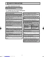 Предварительный просмотр 3 страницы Mitsubishi Electric MXZ-8A140VA Technical & Service Manual