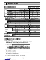 Предварительный просмотр 12 страницы Mitsubishi Electric MXZ-8B140VA Technical & Service Manual