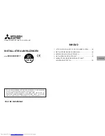 Предварительный просмотр 25 страницы Mitsubishi Electric MXZ-A26/32WV Installation Manual