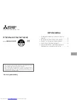 Предварительный просмотр 49 страницы Mitsubishi Electric MXZ-A26/32WV Installation Manual