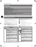 Предварительный просмотр 2 страницы Mitsubishi Electric MZ-HM09NA Operating Instructions Manual