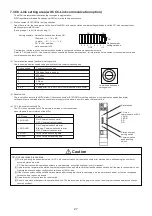 Preview for 28 page of Mitsubishi Electric NF400-HEW Instruction Manual