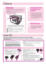 Preview for 2 page of Mitsubishi Electric NJ-EX107H Instruction Manual & Recipes