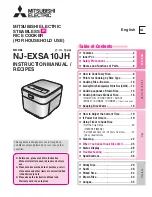 Preview for 1 page of Mitsubishi Electric NJ-EXSA10JH Instruction Manual