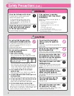 Preview for 4 page of Mitsubishi Electric NJ-EXSA10JH Instruction Manual