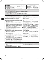 Предварительный просмотр 2 страницы Mitsubishi Electric NTXFKs09a112a Series Installation Manual