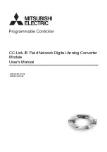 Preview for 1 page of Mitsubishi Electric NZ2EX2B-60DA4 User Manual