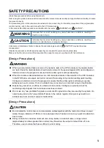 Preview for 3 page of Mitsubishi Electric NZ2MFB1-32D User Manual