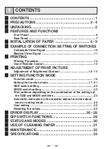 Предварительный просмотр 9 страницы Mitsubishi Electric P93DW Operation Manual