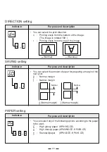 Предварительный просмотр 28 страницы Mitsubishi Electric P93DW Operation Manual