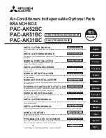 Mitsubishi Electric PAC-AK31BC Installation Manual preview