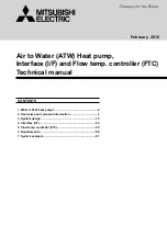 Mitsubishi Electric PAC-IF012B Technical Manual preview