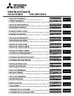 Mitsubishi Electric PAC-IF013B-E Installation Manual preview