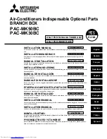 Mitsubishi Electric PAC-MK30BC Installation Manual предпросмотр