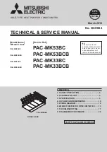 Mitsubishi Electric PAC-MK33BC Technical & Service Manual preview