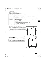 Preview for 5 page of Mitsubishi Electric PAC-SF46EPA-G Installation Manual