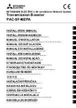 Mitsubishi Electric PAC-SF46EPA Installation Manual preview