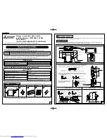 Предварительный просмотр 1 страницы Mitsubishi Electric PAC-SG95LE-E Installation Manual